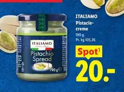Lidl ITALIAMO Pistaciecreme tilbud