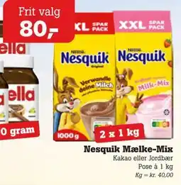 Poetzsch Padborg Nesquik Mælke-Mix tilbud
