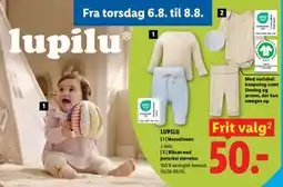 Lidl LUPILU Ribsæt med justerbar størrelse tilbud