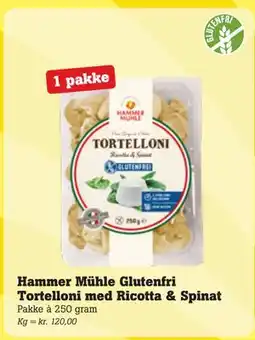 Poetzsch Padborg Hammer Mühle Glutenfri Tortelloni med Ricotta & Spinat tilbud