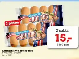 Poetzsch Padborg American Style Hotdog brød tilbud