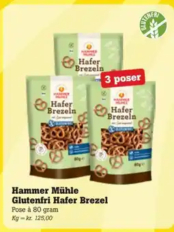 Poetzsch Padborg Hammer Mühle Glutenfri Hafer Brezel tilbud