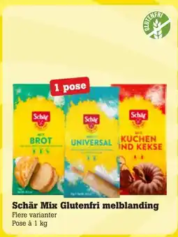 Poetzsch Padborg Schär Mix Glutenfri melblanding tilbud