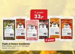 Poetzsch Padborg Taste of Nature krydderier tilbud