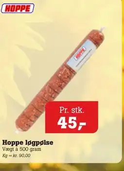 Poetzsch Padborg Hoppe løgpølse tilbud