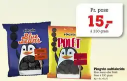 Poetzsch Padborg Pingvin saltlakrids tilbud