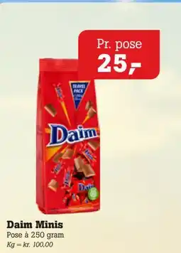 Poetzsch Padborg Daim Minis tilbud