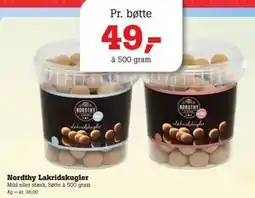 Poetzsch Padborg Nordthy Lakridskugler tilbud