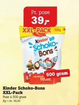 Poetzsch Padborg Kinder Schoko-Bons XXL-Pack tilbud