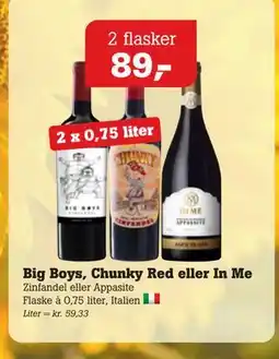 Poetzsch Padborg Big Boys, Chunky Red eller In Me tilbud