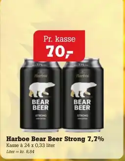 Poetzsch Padborg Harboe Bear Beer Strong 7,7% tilbud
