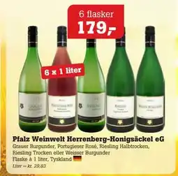 Poetzsch Padborg Pfalz Weinwelt Herrenberg-Honigsäckel eG tilbud