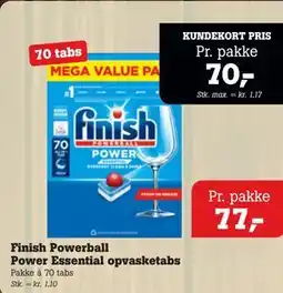 Poetzsch Padborg Finish Powerball Power Essential opvasketabs tilbud
