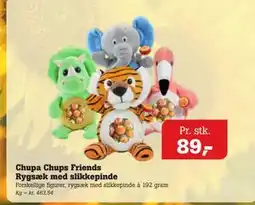 Poetzsch Padborg Chupa Chups Friends Rygsæk med slikkepinde tilbud