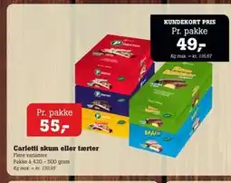 Poetzsch Padborg Carletti skum eller tærter tilbud