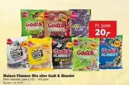 Poetzsch Padborg Malaco Flimmer Mix eller Godt & Blandet tilbud