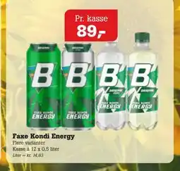 Poetzsch Padborg Faxe Kondi Energy tilbud