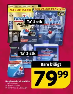 Løvbjerg Neophos tabs el. additiver tilbud