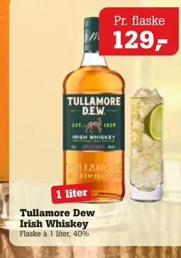 Poetzsch Padborg Tullamore Dew Irish Whiskey tilbud