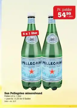 Poetzsch Padborg San Pellegrino mineralvand tilbud