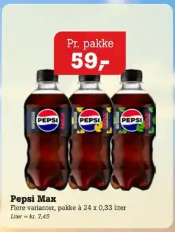Poetzsch Padborg Pepsi Max tilbud