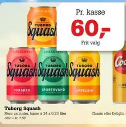 Poetzsch Padborg Tuborg Squash tilbud