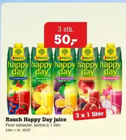 Poetzsch Padborg Rauch Happy Day juice tilbud