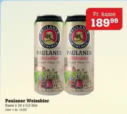 Poetzsch Padborg Paulaner Weissbier tilbud