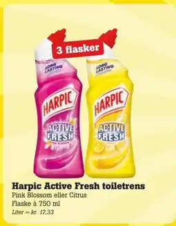 Poetzsch Padborg Harpic Active Fresh toiletrens tilbud