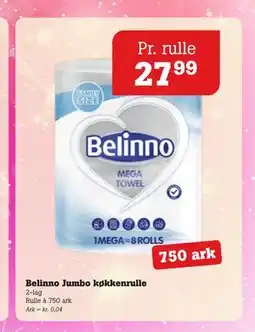 Poetzsch Padborg Belinno Jumbo køkkenrulle tilbud
