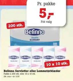 Poetzsch Padborg Belinno Servietter eller Lommetørklæder tilbud