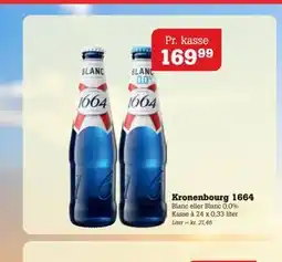 Poetzsch Padborg Kronenbourg 1664 tilbud
