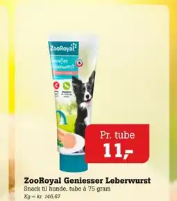 Poetzsch Padborg ZooRoyal Geniesser Leberwurst tilbud