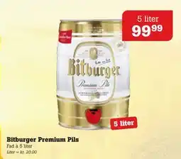 Poetzsch Padborg Bitburger Premium Pils tilbud