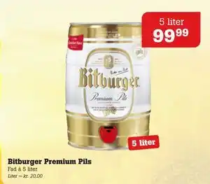 Poetzsch Padborg Bitburger Premium Pils tilbud