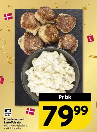 Løvbjerg Frikadeller med kartoffelsalat tilbud