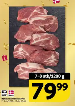Løvbjerg Danske nakkekoteletter tilbud
