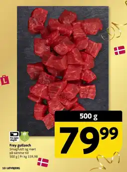 Løvbjerg Frey gullasch tilbud