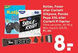 SPAR Katjes / Fazer / Carletti slikposer tilbud