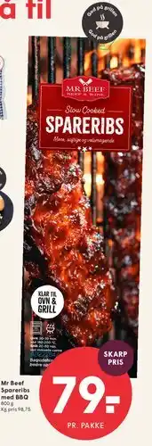 Mr Beef Spareribs
