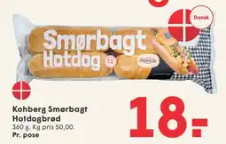 SPAR Kohberg Smørbagt Hotdogbrød tilbud