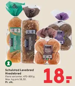 SPAR Schulstad Levebrød Hvedebrød tilbud
