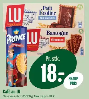 Min Købmand Café au LU tilbud