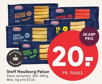 SPAR Steff Houlberg Pølser tilbud
