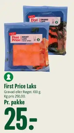 Min Købmand First Price Laks tilbud