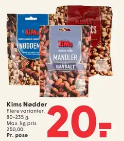 SPAR Kims Nødder tilbud
