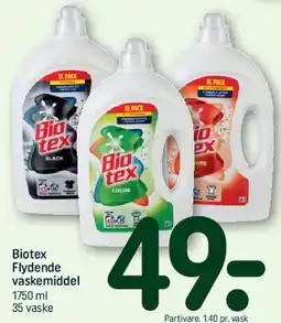 REMA 1000 Biotex Flydende vaskemiddel tilbud