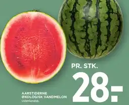 MENY Aarstiderne Økologisk Vandmelon tilbud