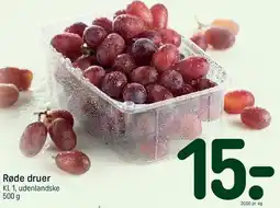 REMA 1000 Røde druer tilbud