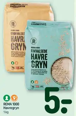 REMA 1000 Havregryn tilbud